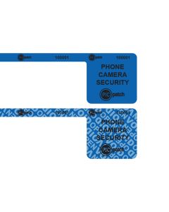Camera phone security labels