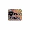 Stock PICpass Badge Security Labels